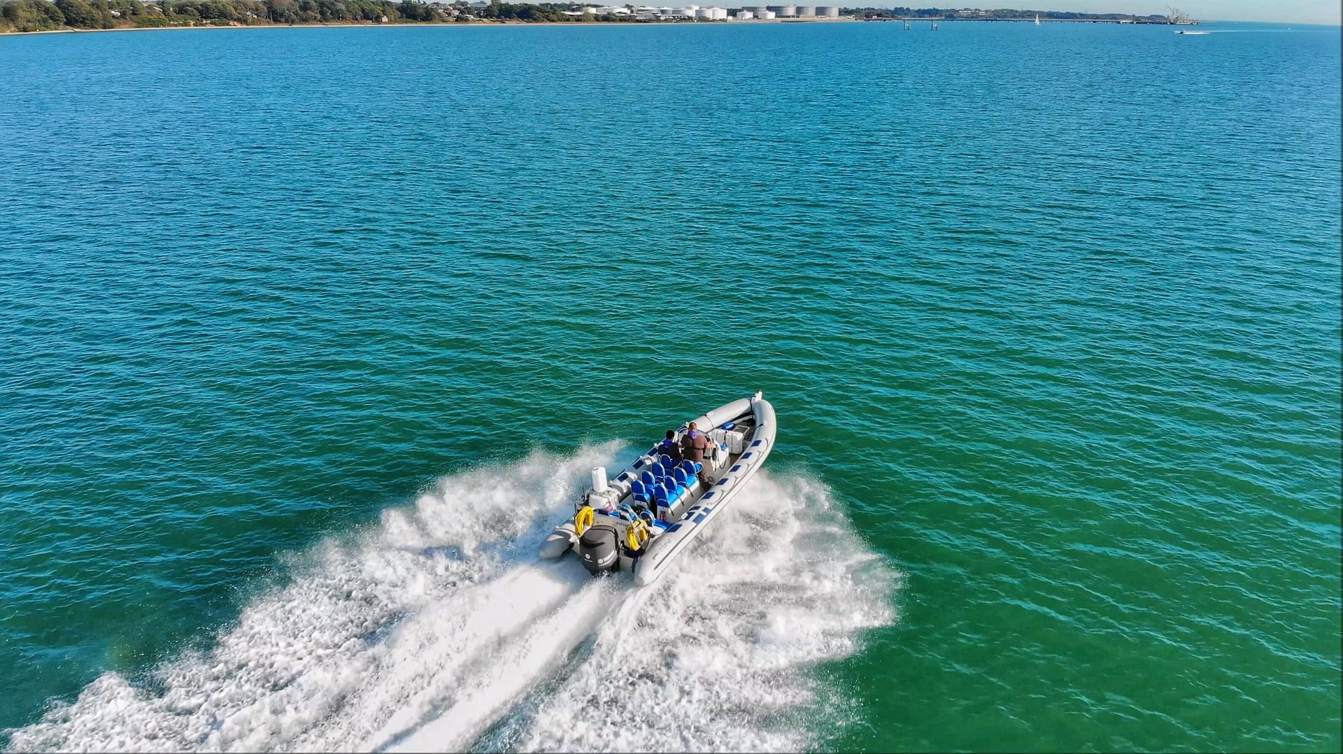 RIB powerboat